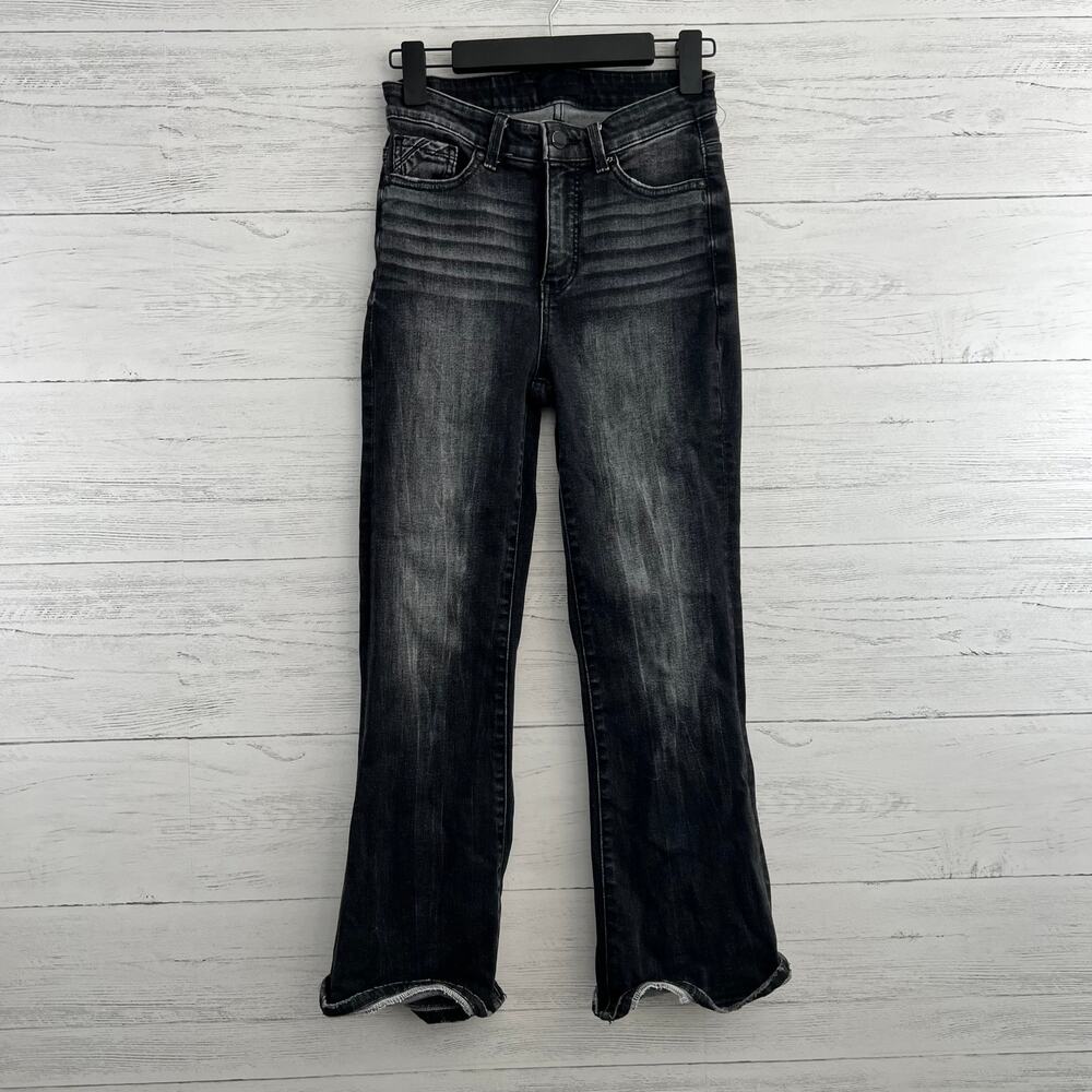 Buckle Black Shaping & Smoothing Flare Jeans Size 24